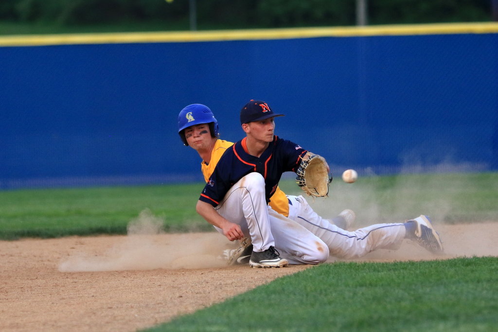 Jakob Kirsch had the go-ahead 2RBI single for North Montgomery in their 12-6 win over county rival 
Crawfordsville