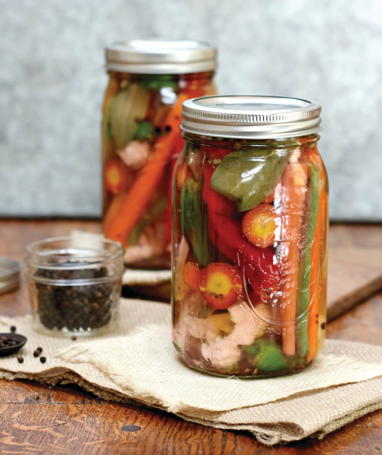 The advantage of quick-pickling is that the vegetables will keep their crunch, which is essential to a good pickle.