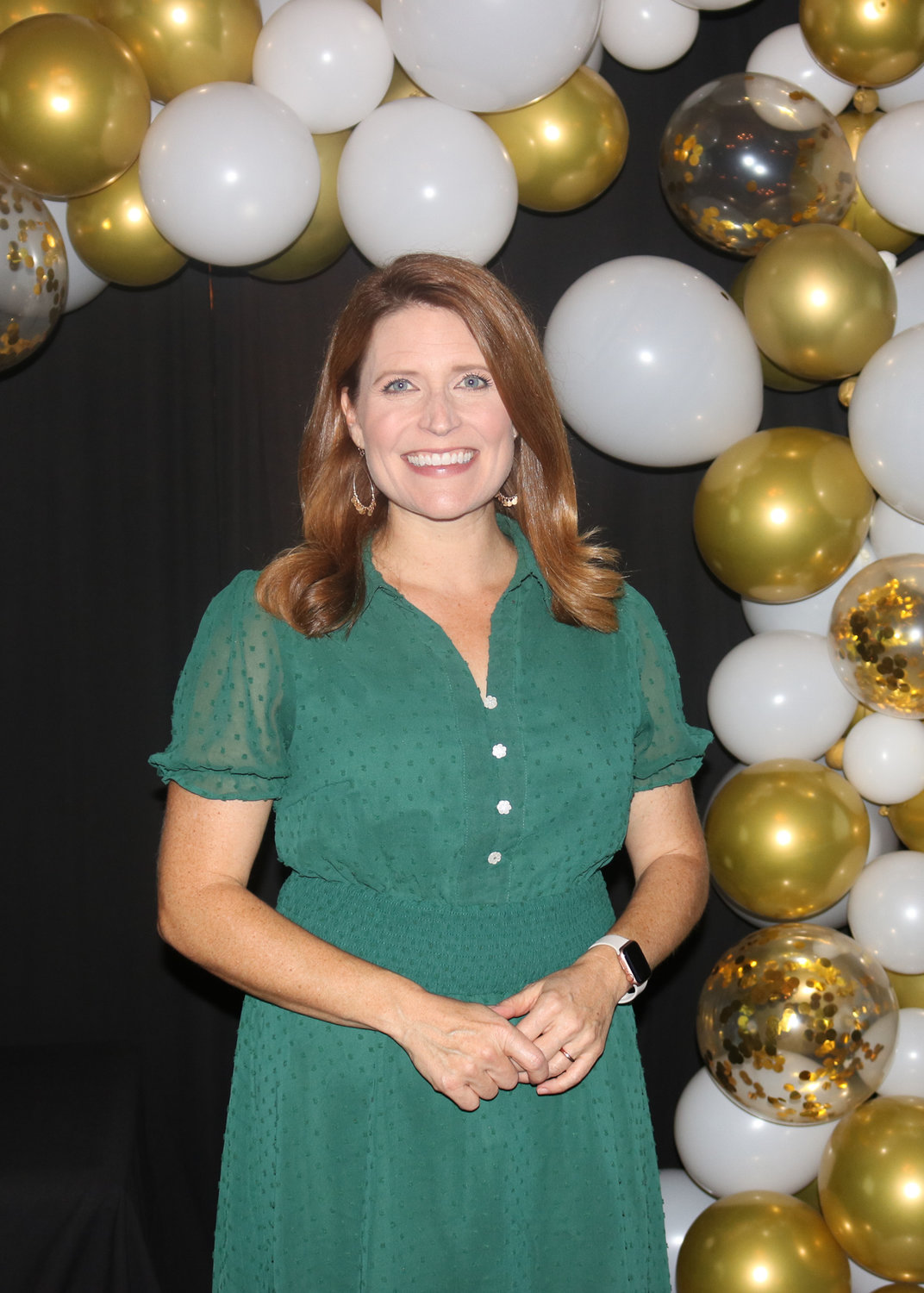 Laura Kirtley Smith, Crawfordsville native and host of WRTV Channel 6 Spotlight, was the keynote speaker at the annual dinner and awards banquet sponsored by the Crawfordsville/Montgomery County Chamber of Commerce.