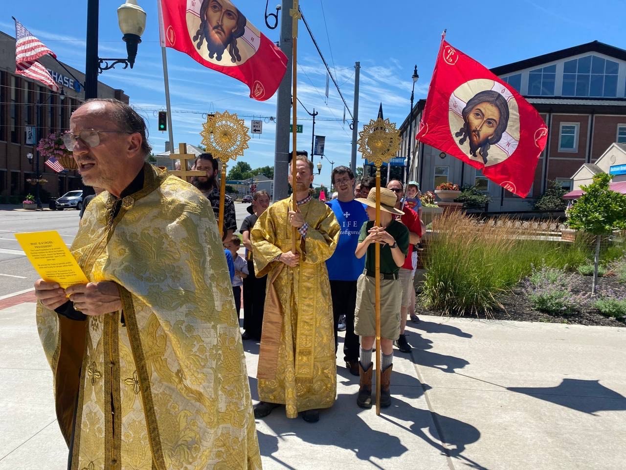 All area Christians are invited to participate in a cross procession in downtown Crawfordsville at 12:30 p.m. Wednesday. The procession will begin in the parking lot of the Crawfordsville District Public Library.