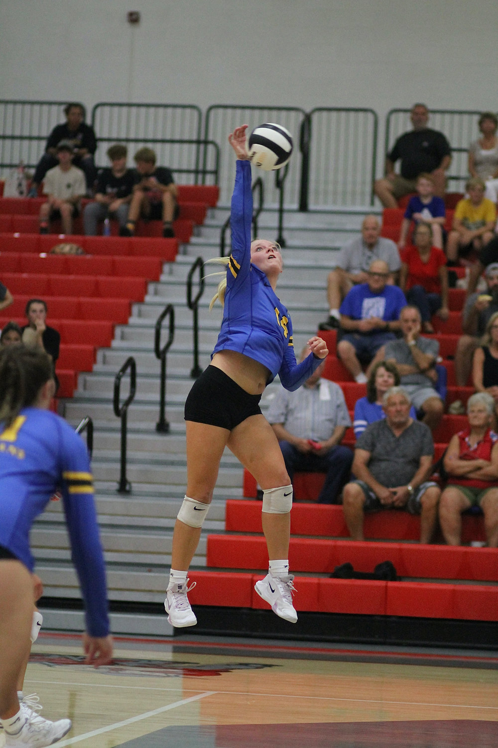 Macy Bruton tallied 27 kills against county rival Southmont to lead CHS to a county title. The senior continues to rank 1st in the state in total kills as she keeps inching closer to the 2,000 mark for her career.