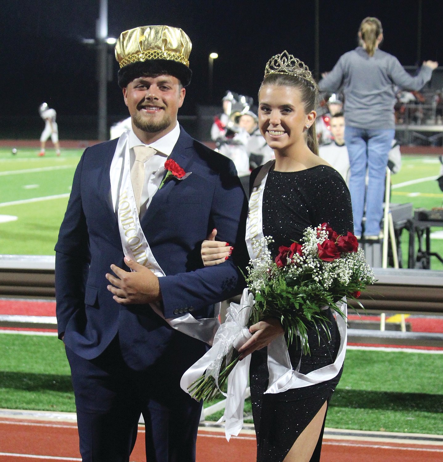 Mason Hall and Chelsea Veatch were crowned the 2022 Homecoming King and Queen at Southmont High School on Friday.