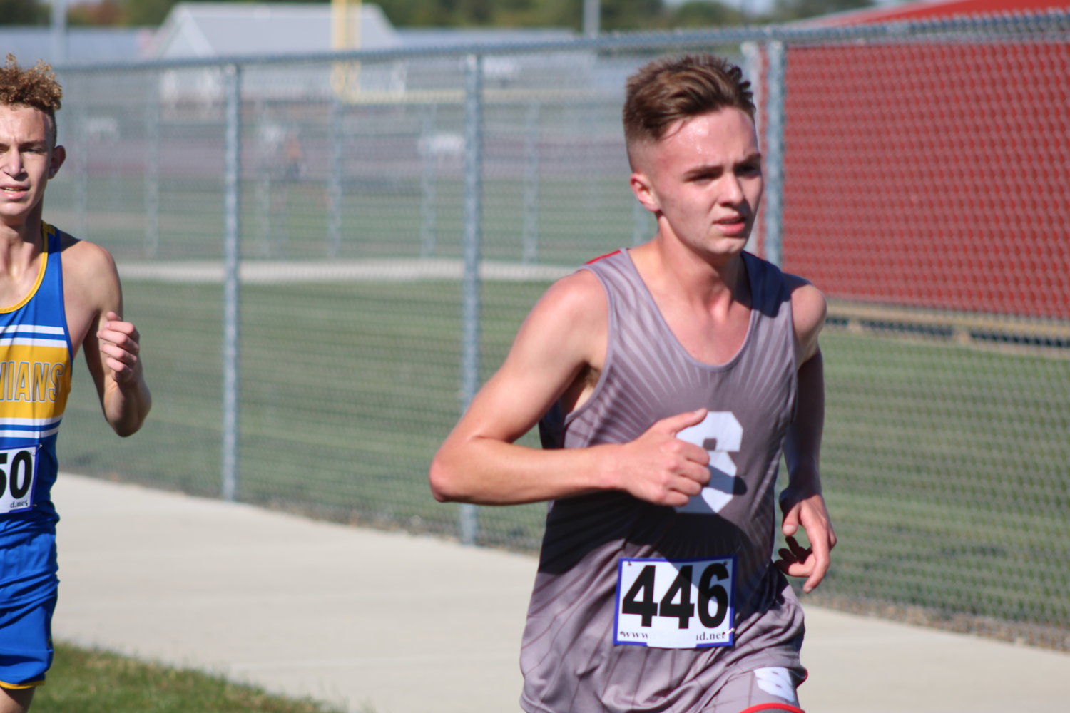Southmont's Mason Cass earned 1st-Team All-SAC honors with a 10th place finish in the boys race.