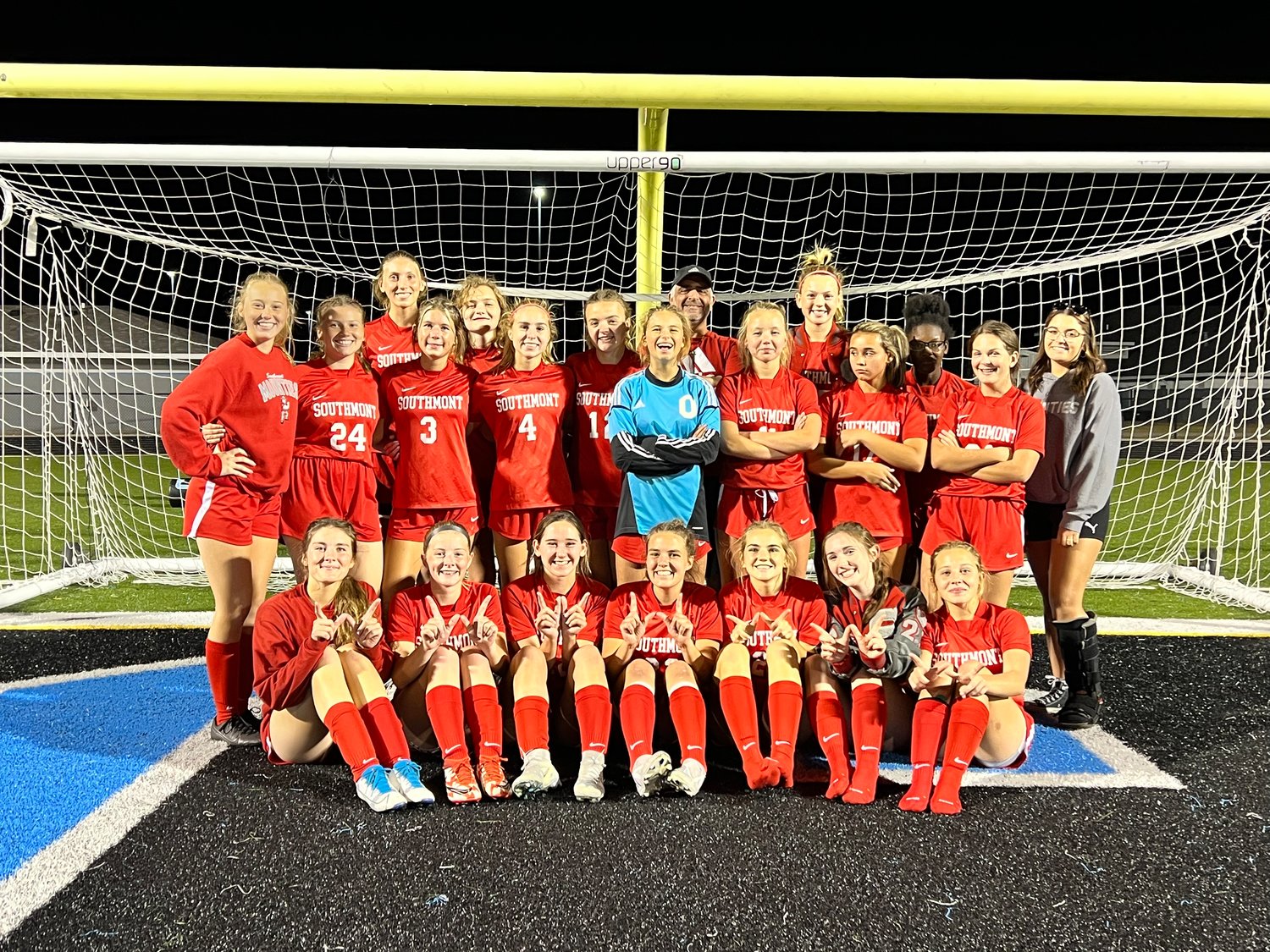 Southmont girls soccer got their sectional started in a big way with a dominating 7-0 win over South Vermillion.