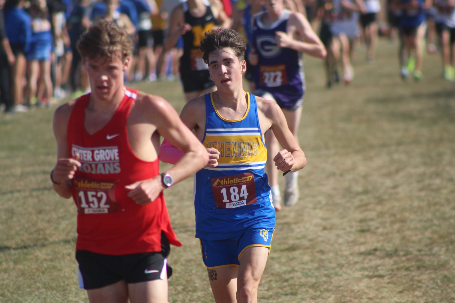 Crawfordsville's Ryan Miller broke the school record multiple times this season. He'll return next year to lead what is expected be another talented boys team.