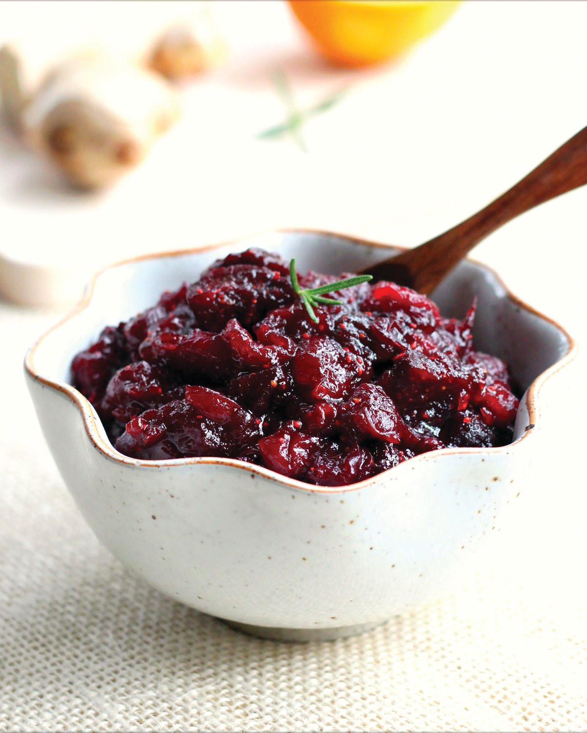 Tradition has it that a Thanksgiving turkey dinner is not complete without cranberry sauce.