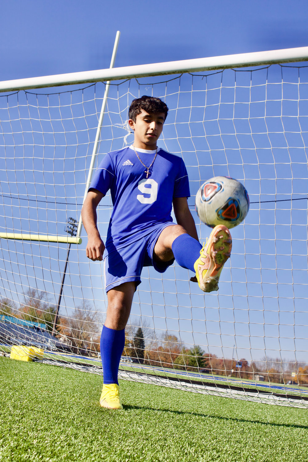 Junior Patrick Corado was 4th in the state in goals scored this season with 39 as he led Crawfordsville to their first sectional title since 2016.