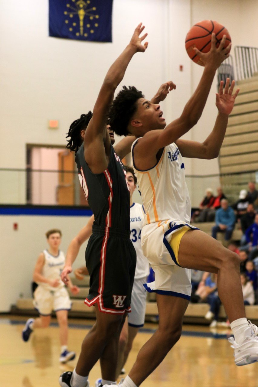 Junior Ethan McLemore led CHS with 18 points in their 74-56 loss to West Lafayette on Friday.