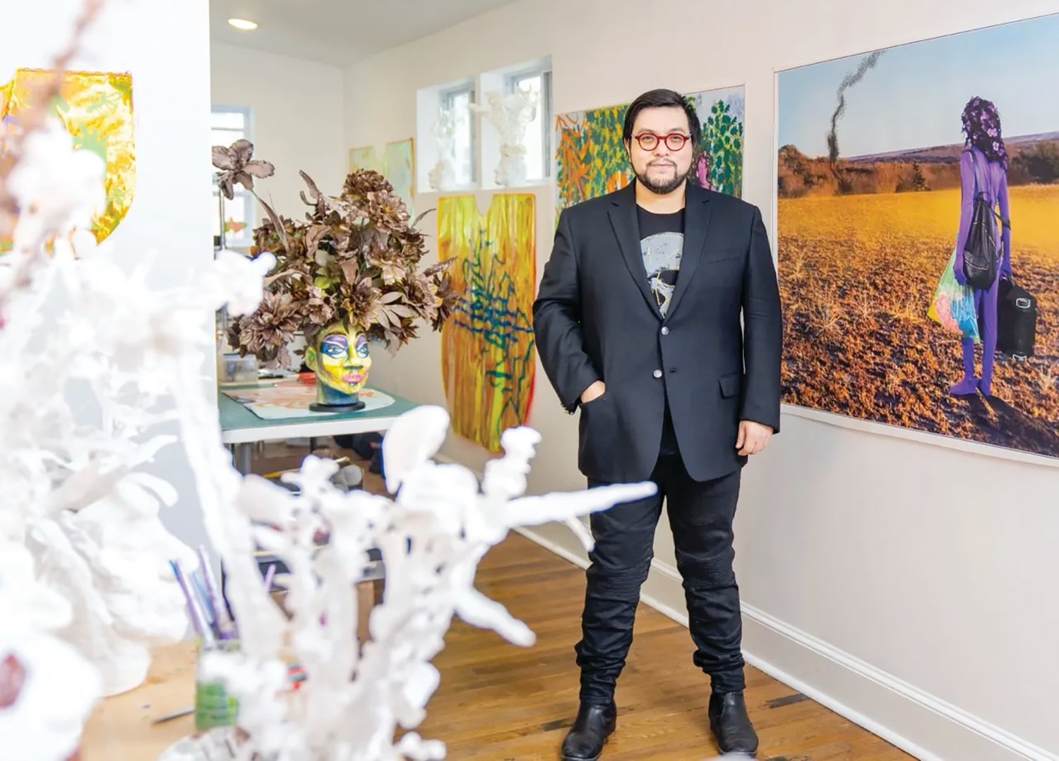 Hoesy Corona wil serve as artist-in-residence at Wabash College. He is expected to engage with the community through school visits and gallery tours.
