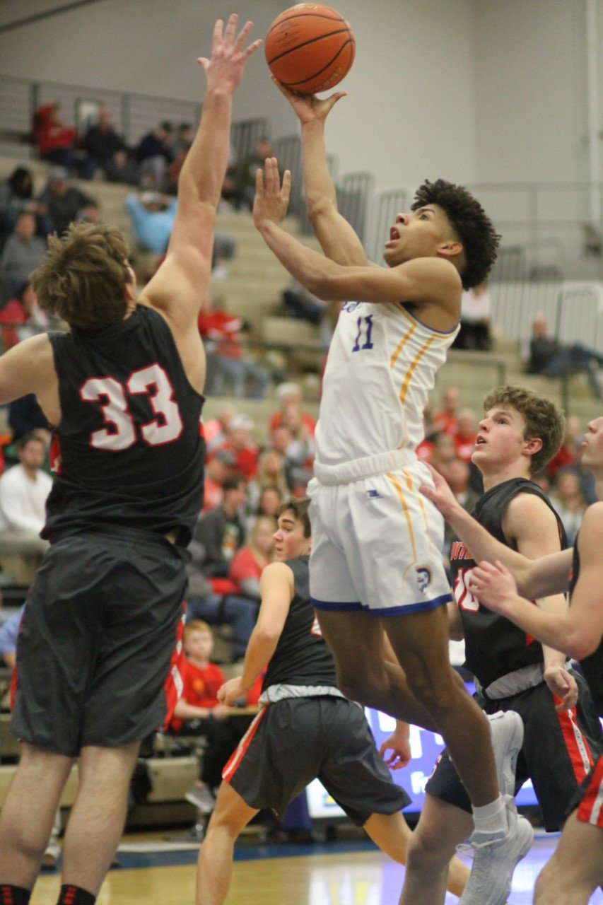 Tyson Fuller added four points and helped shut down Southmont's perimeter shooters in the win.