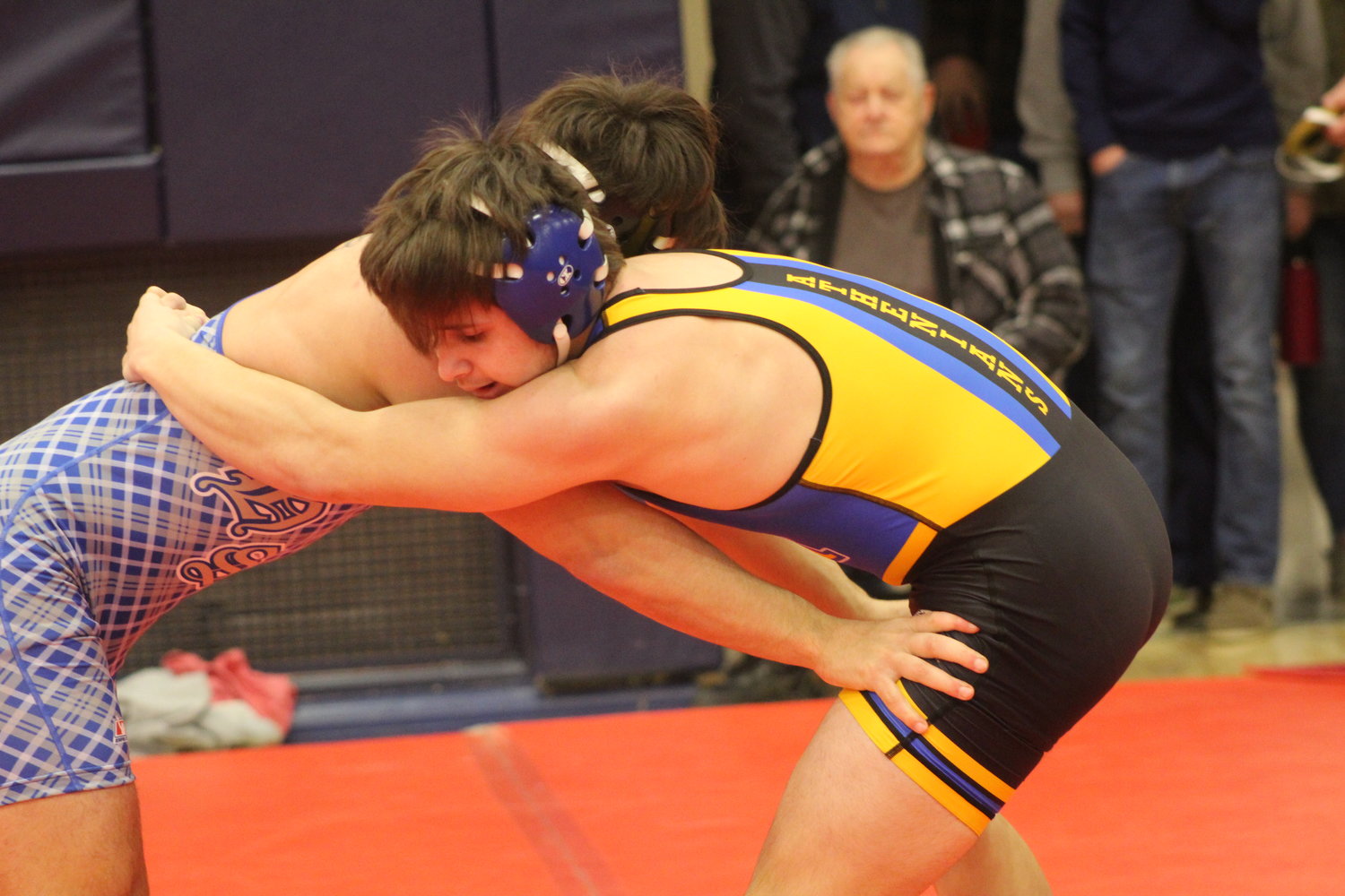 Crawfordsville sophomore Braeden Hites will be the 1st Athenian wrestler to wrestle at the semi-state since 2019.