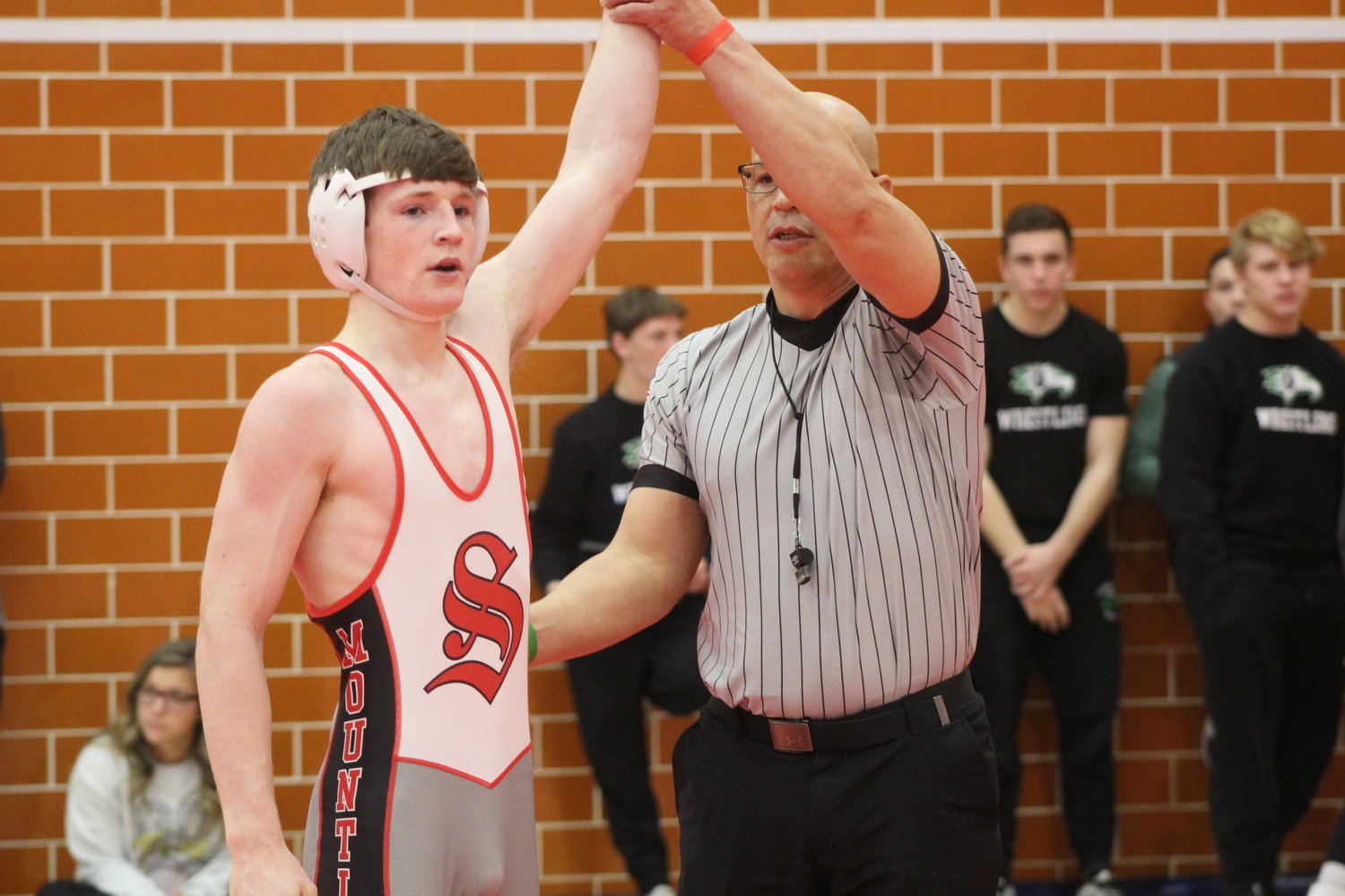 Southmont's Marlin Williams has just one loss all season for the Mounties and will join Woodall at the semi-state.