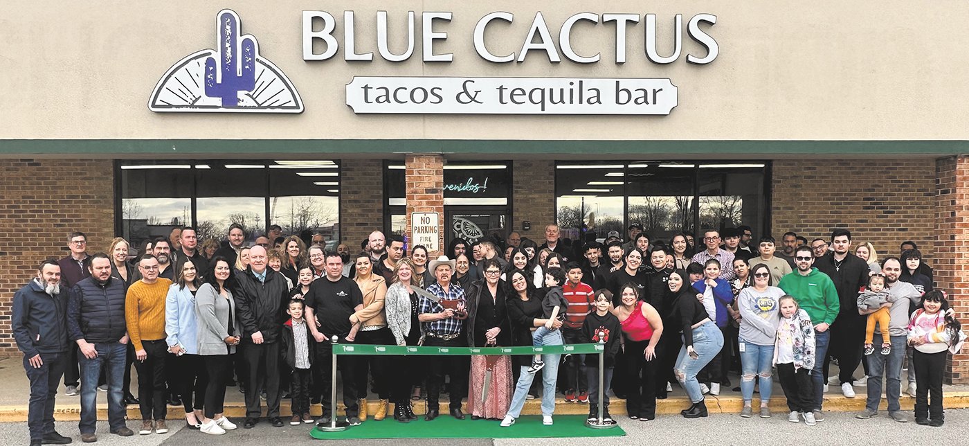 Blue Cactus Tacos & Tequila Bar is now open at 1624 Crawfordsville Square Drive in Crawfordsville.