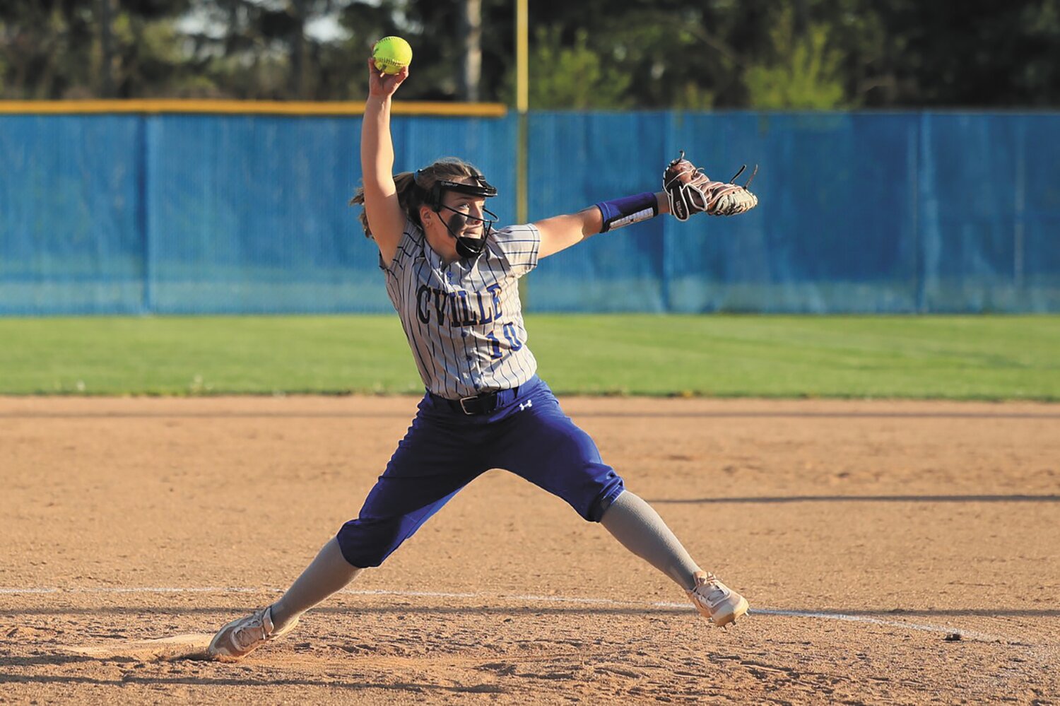 Freshman Molly Pierce gave Crawfordsville softball a big boost pitching the final three innings and allowing just one Southmont run.
