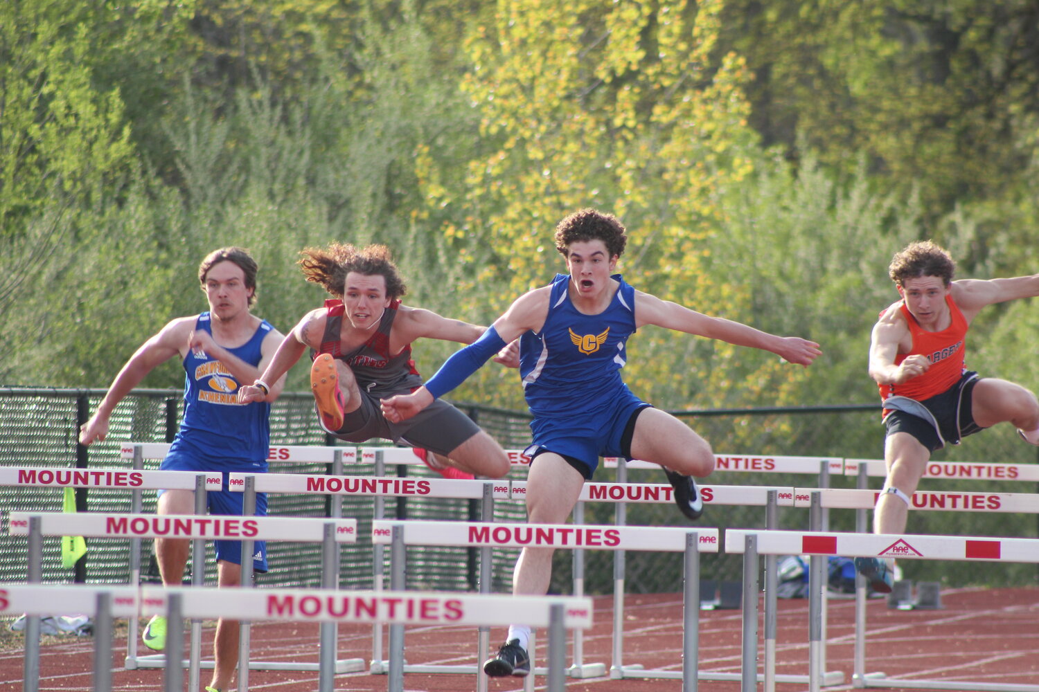 Sophomore Alec Saidian earned 3 county titles for CHS in both the 110 and 300 meter hurdles and the discus throw.