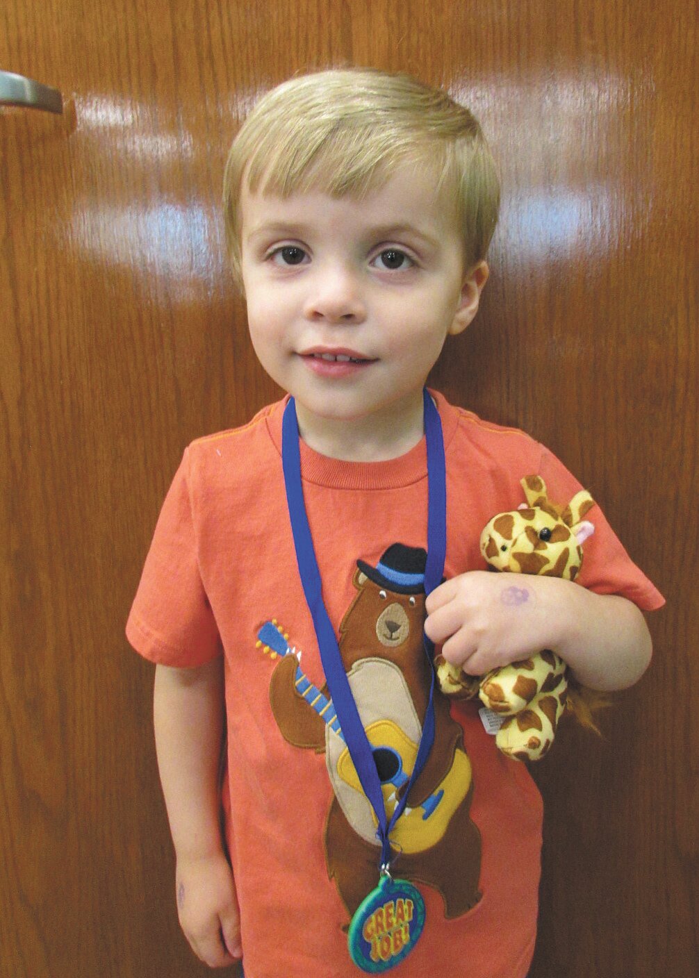 Oliver Fossnock, age 2, has completed the 1,000 Books Before Kindergarten program at the Crawfordsville District Public Library. He is the son of Mary and Josh Fossnock. Oliver's favorite book is "The Animals of Farmer Jones" by Leah Gale. Mom said, "Oliver loves to read thanks, in large part, to the program. He loves going to toddler story time at the library!"