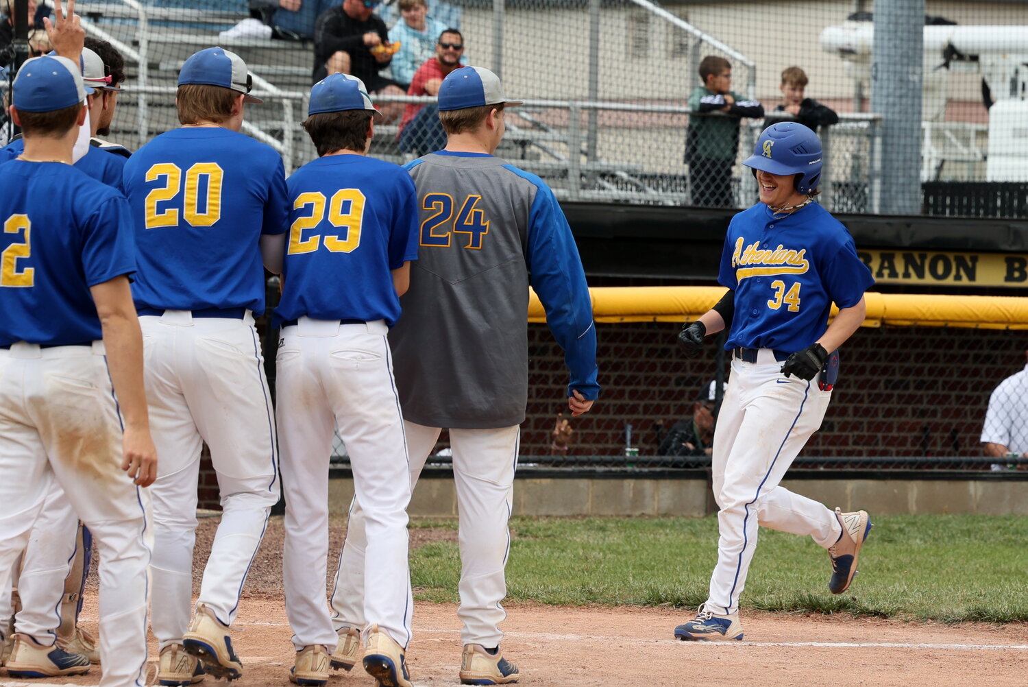 Junior Bryce Dowell launched a 2R HR in the first inning to help Crawfordsville defeat Lebanon 8-5 on Saturday.