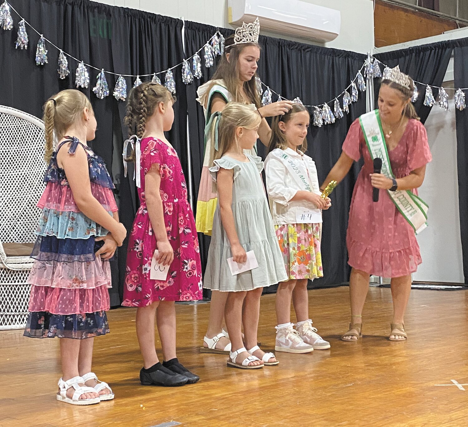 Riley Ward crowned Little Miss 2023.