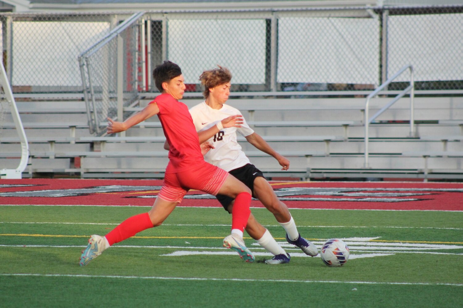 Sam Becerril scored the lone goal for the Southmont boys.