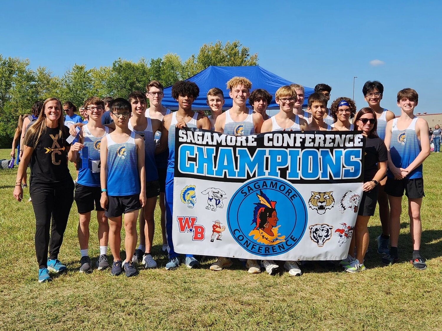 Crawfordsville boys XC are once again on top of the Sagamore Conference with a 1st place finish at the SAC meet on Saturday. It's their 3rd SAC title in the last 4 seasons.