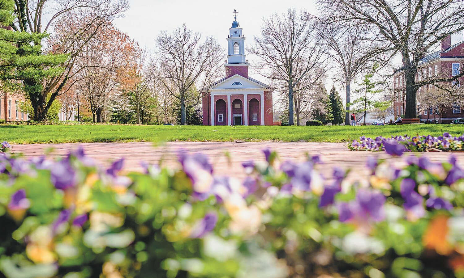The Pioneer Chapel is the centerpiece of the Wabash College campus. The 191-year-old liberal arts college in Crawfordsville just completed the Giant Steps Campaign, largest comprehensive campaign in school history, by raising more than $250 million.