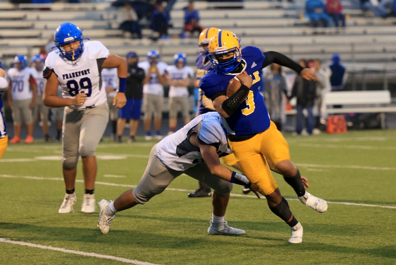 Junior running back Anthony Lee scored a touchdown for CHS in the win.