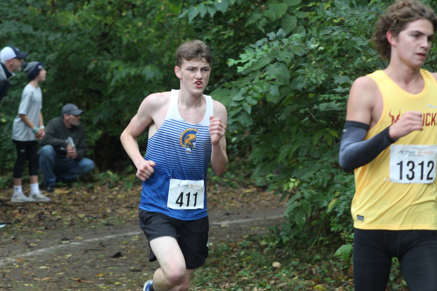CHS Junior Hutton Haas placed 17th overall for the Athenian boys.