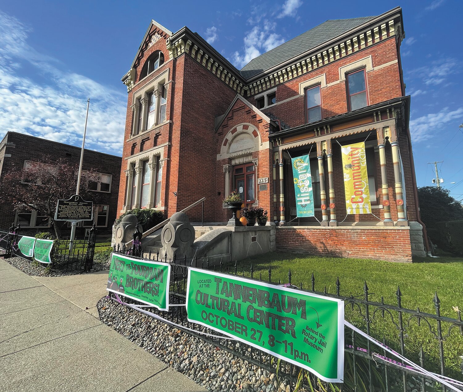 Paranormal investigators, the Fourman Brothers, will visit Crawfordsville from 8 p.m. to 11 p.m. Friday in the Tannenbaum Center behind the RotaryJail Museum. This is a free meet-and-greet event for fans and promotes the episode the brothers recently filmed on the hauntings at the museum.