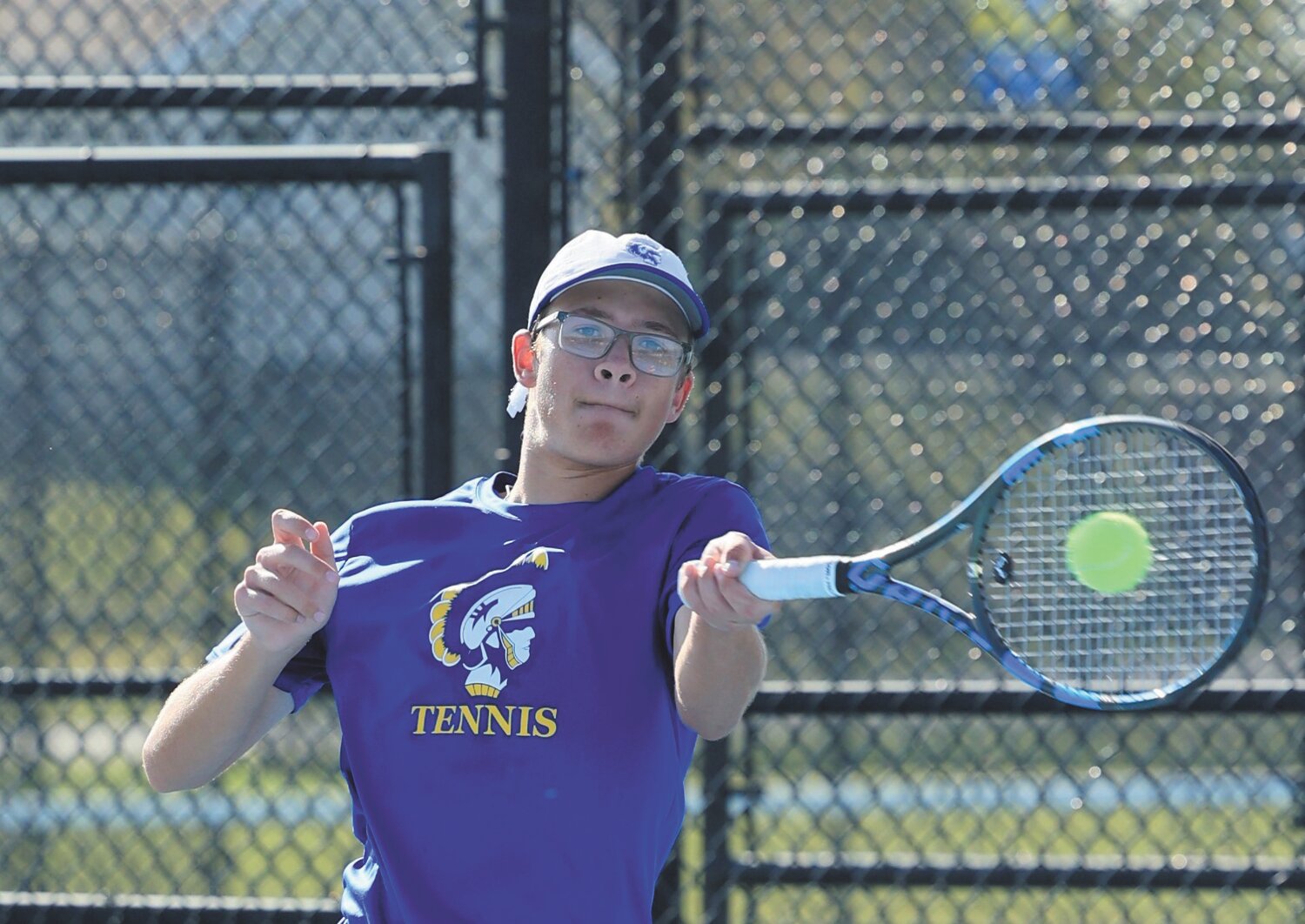 Crawfordsville senior James Murphy came back from an early season plantar fascia injury to help lead the Athenian tennis team to their second straight sectional title.