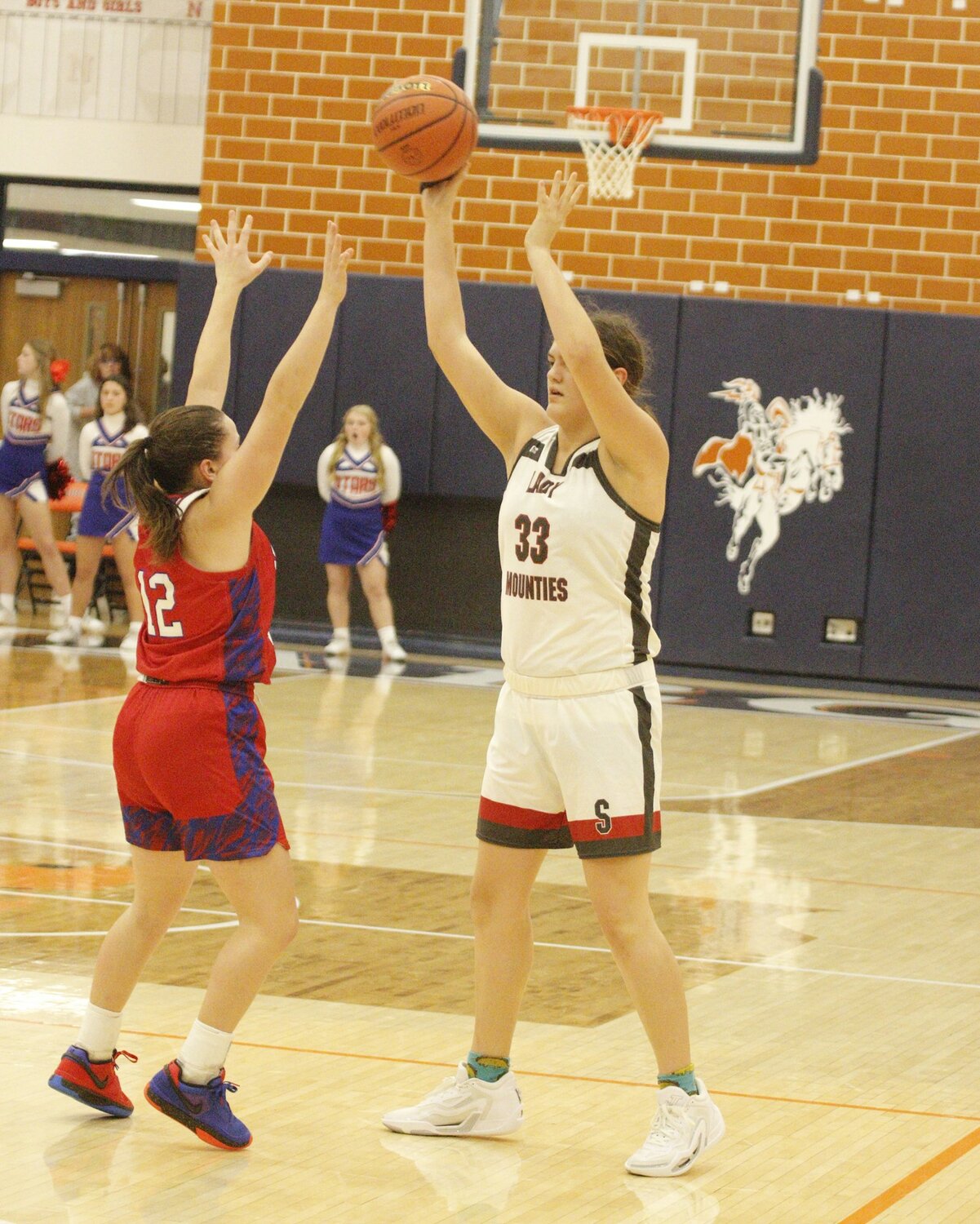 Freshman Layla Gomez has was stellar for the Mounties against Western Boone on Friday. She led all scorers with 23 points and added 10 rebounds to lead South to a 61-47 win.