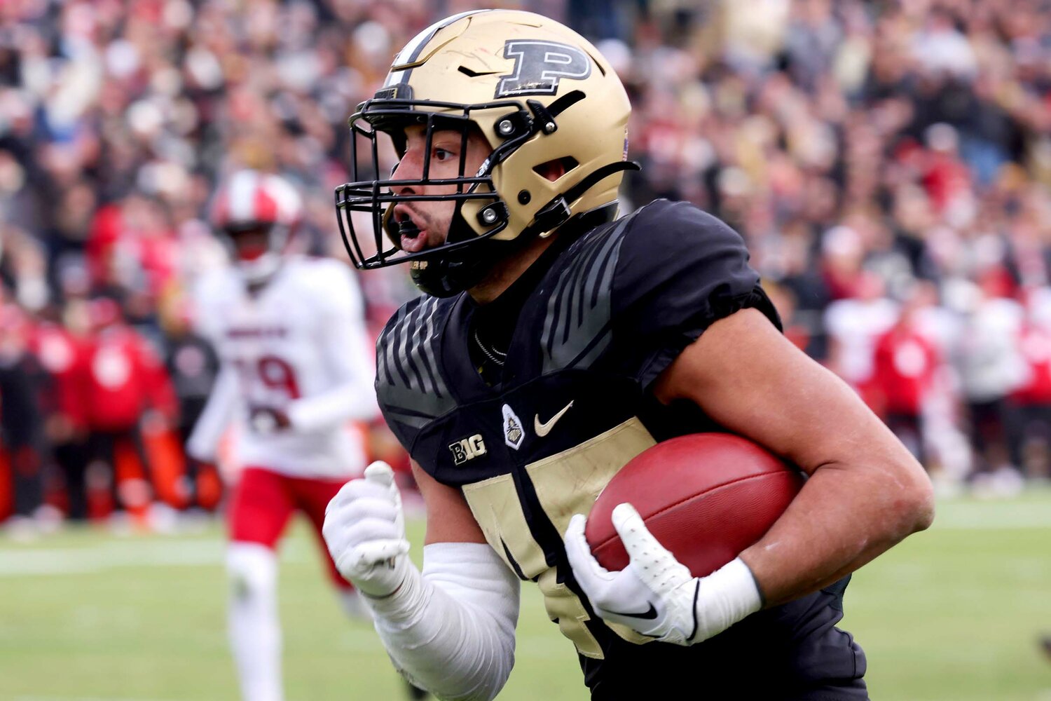 Devin Mockobee of Purdue - run after catch, gain of 33 yards and a TD
