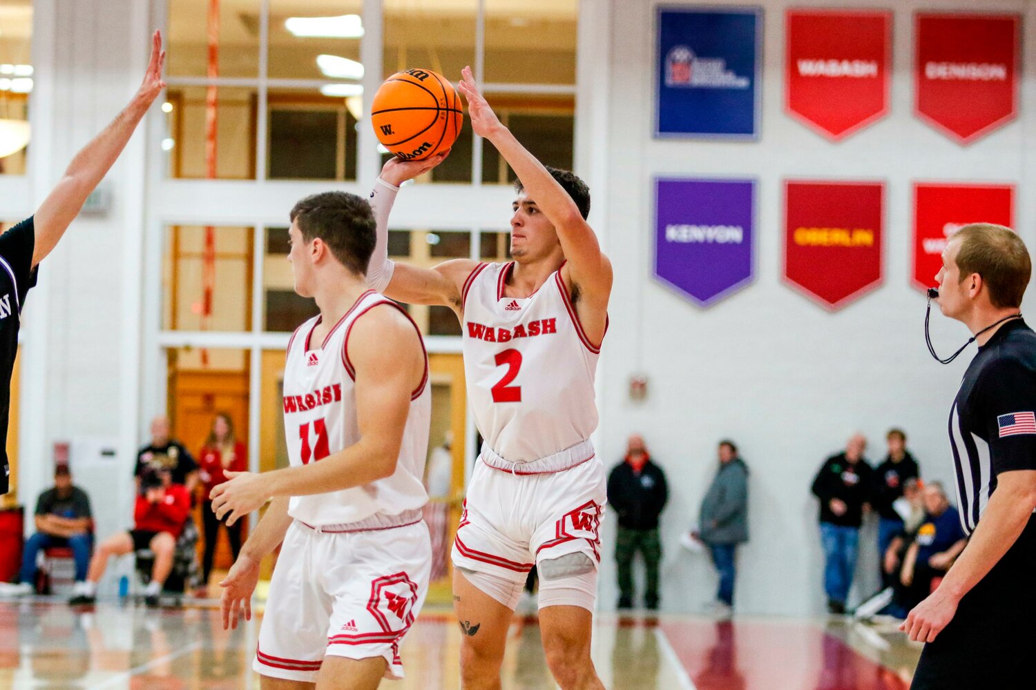 Junior guard Vinny Buccilla tied his career high with 26 points to lead Wabash to a 76-50 win over Kenyon on Wednesday night.