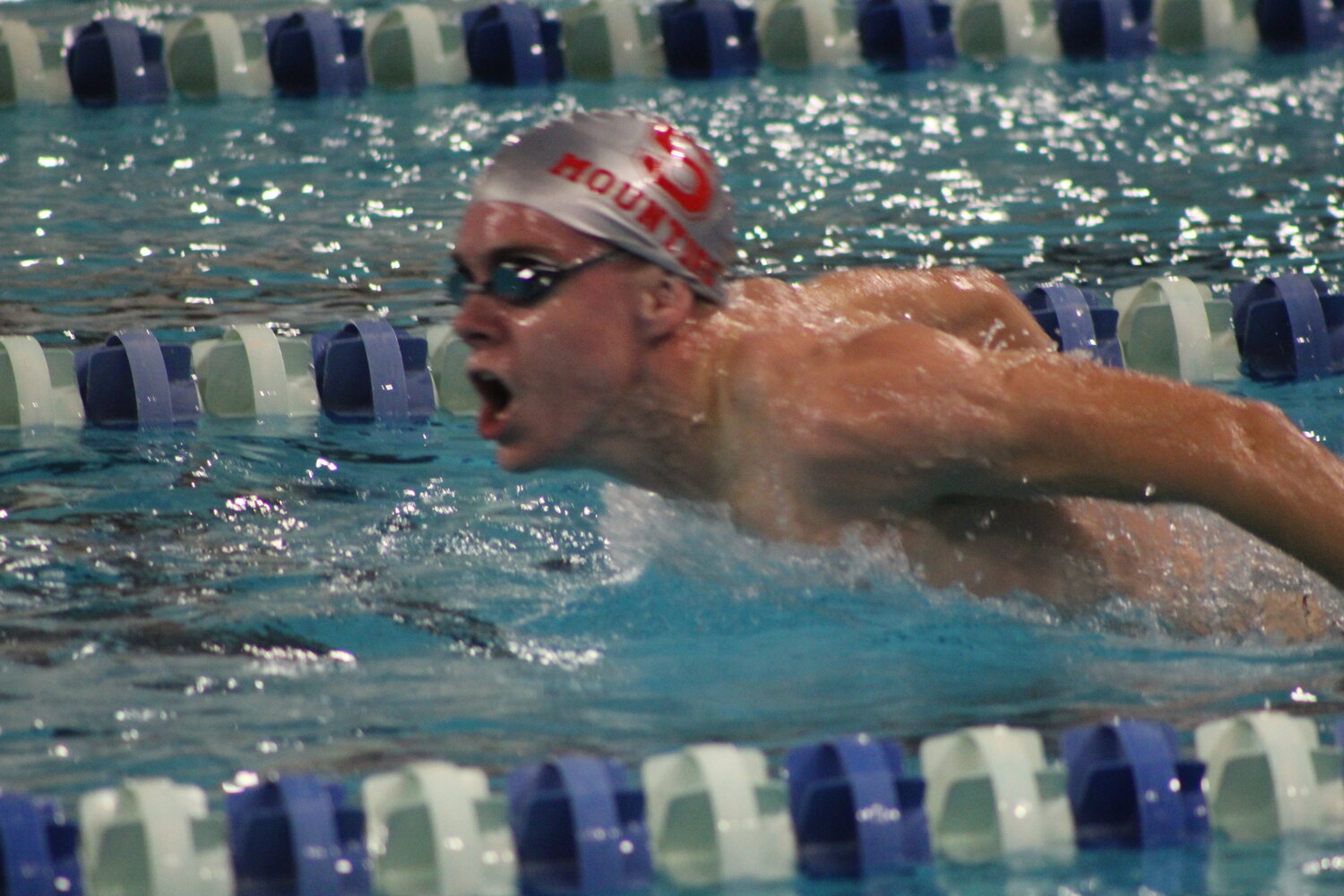 Southmont's Clay Allen earned himself a county championship in the 100 butterfly.
