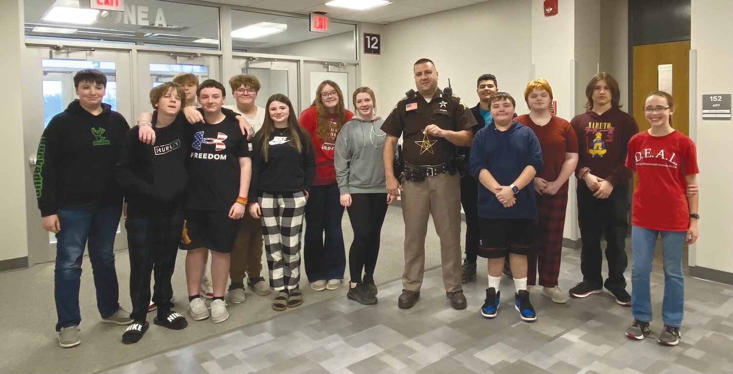 AJ Rice, a school resource officer at North Montgomery High School, is a 2023 Journal Review Shining Star recipient.