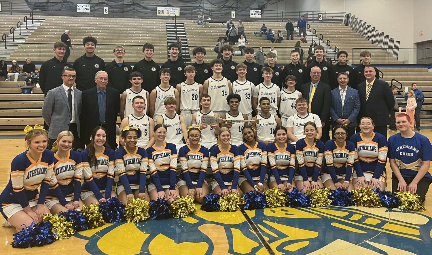 Crawfordsville boys basketball won their 2nd Sugar Creek Classic title in the last three years and 5th overall with a 53-44 win over county rival Southmont.