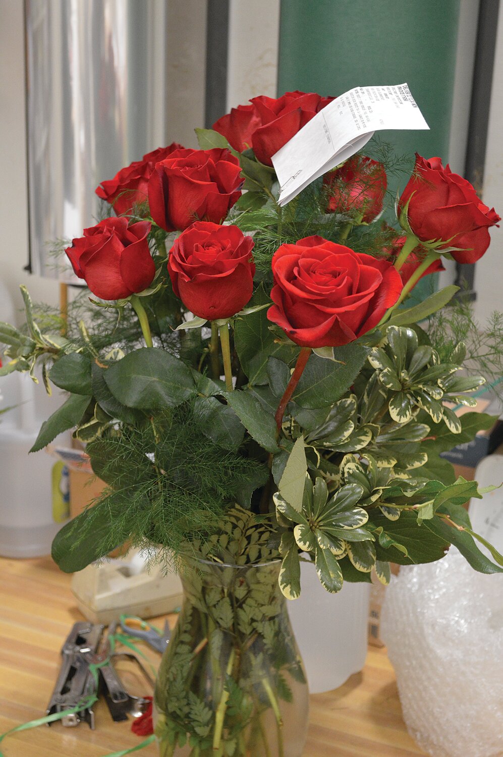 It is estimated that more than 250 million roses are produced for Valentine’s Day.