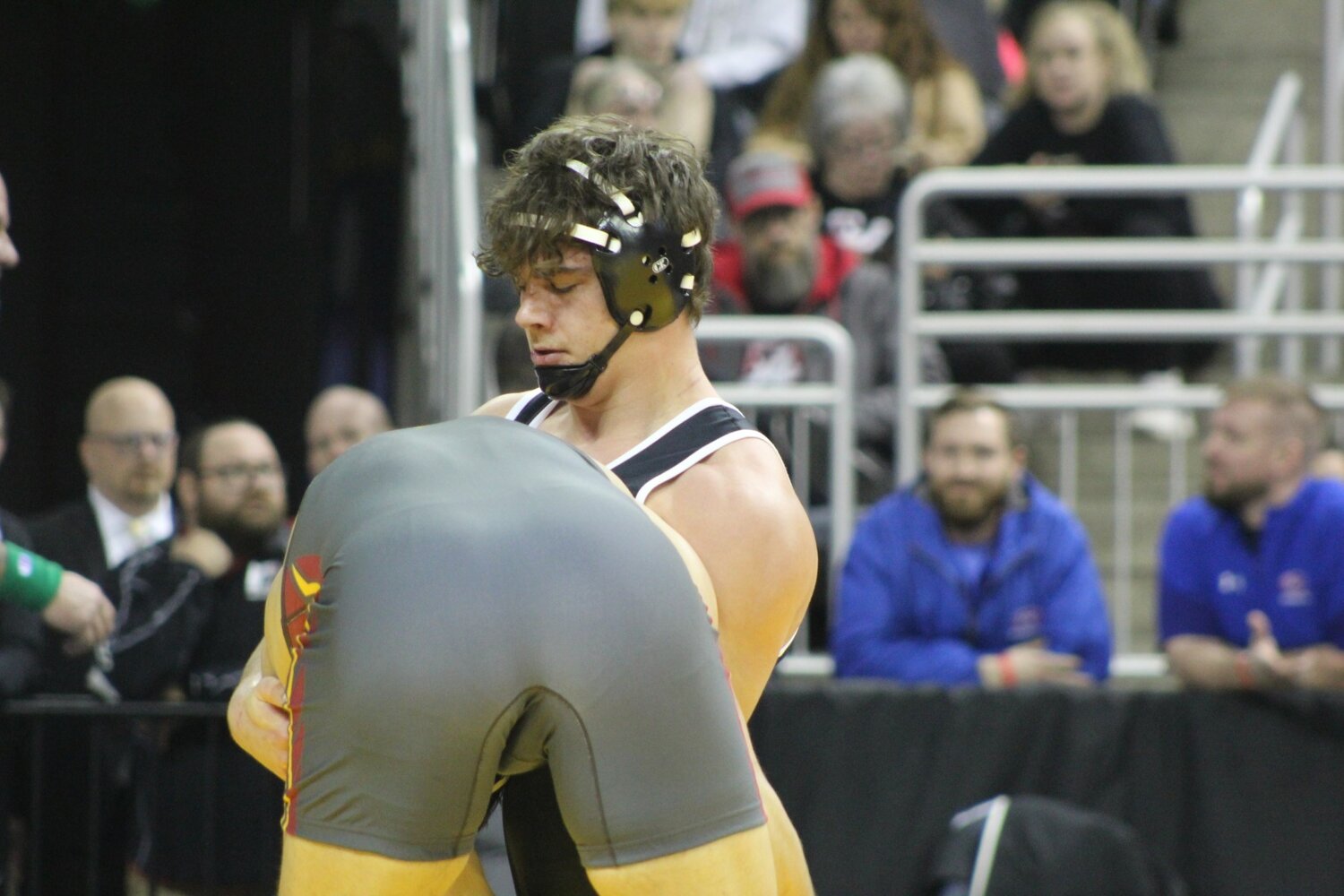 Woodall controlled the match from the beginning on his way to the win.