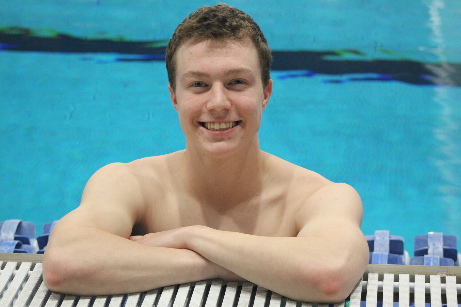 Crawfordsville senior Whitman Horton finished his career as a two-time state finalist and one of the greatest swimmers in CHS history. Horton is the 2023-24 Boys Swimmer of the Year