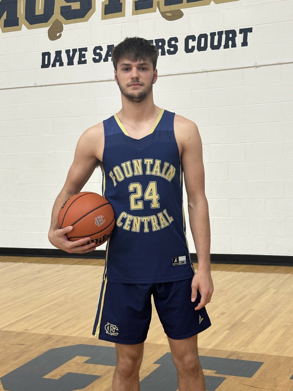 Fountain Central's Isaac Gayler averaged 17.2 points and 7.5 rebounds per game his senior season and is the 2023-24 Journal Review Boys Basketball Player of the Year.