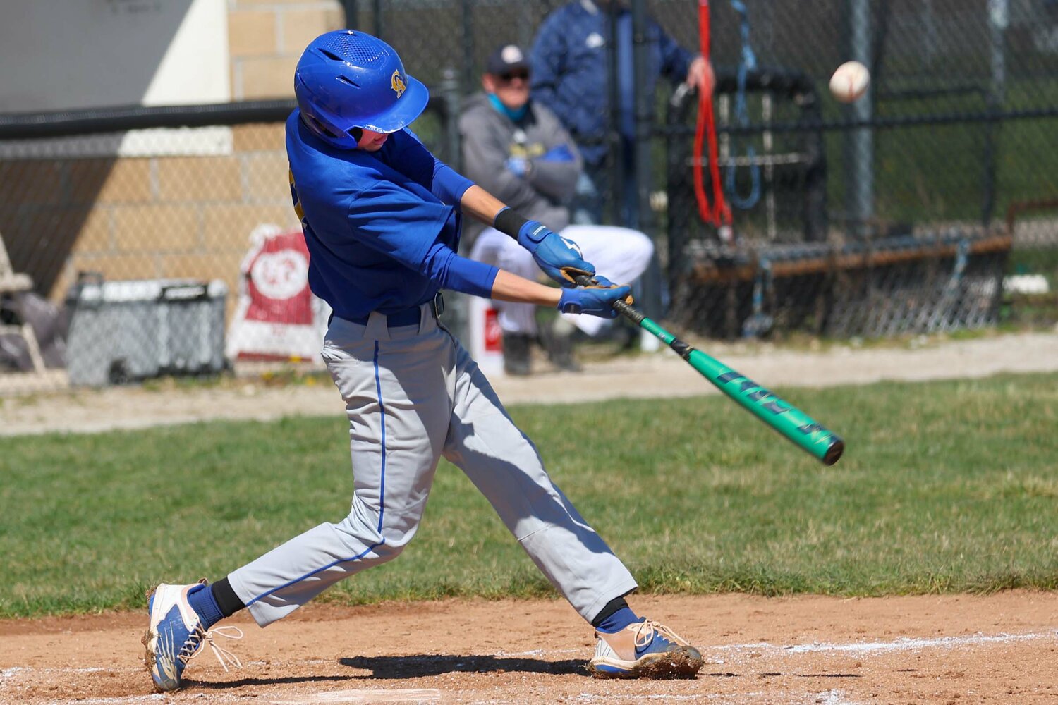 Henry Bannon of Crawfordsville - single to center field