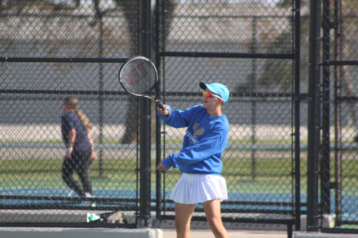 Reagan Cox continues to hold steady at the No. 2 singles spot for the Athenians.
