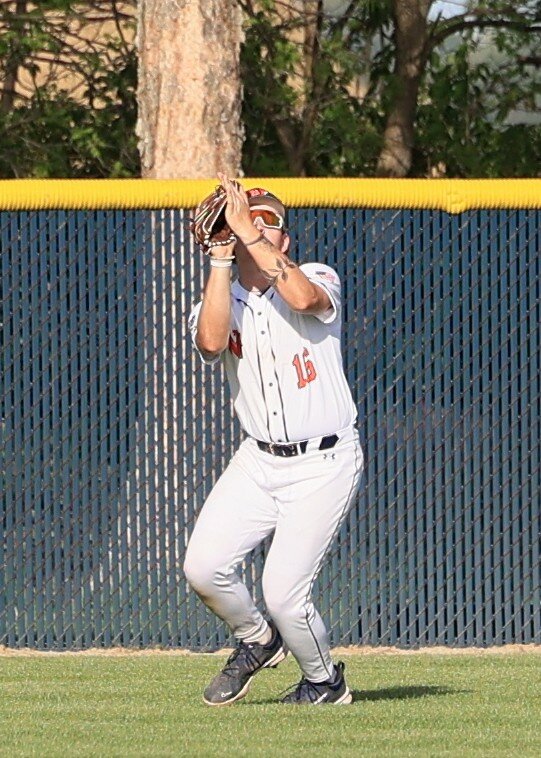 Senior right-fielder Corbin Meadows went 2-2 and drove in 3 of the 6 Charger runs in the win.