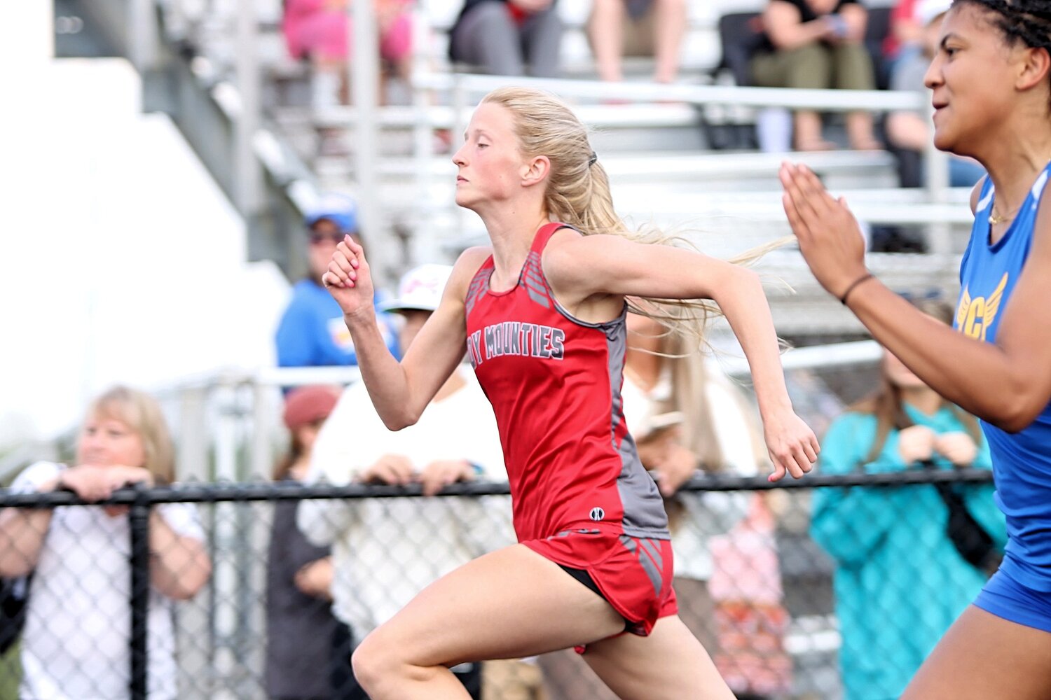 Southmont senior DeLorean Mason took first place in the 400 meter dash.