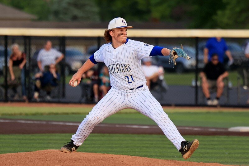 Senior and Purdue commit Kale Wemer was sharp as always throwing a two-hitter to help CHS punch their ticket to Monday's title game.