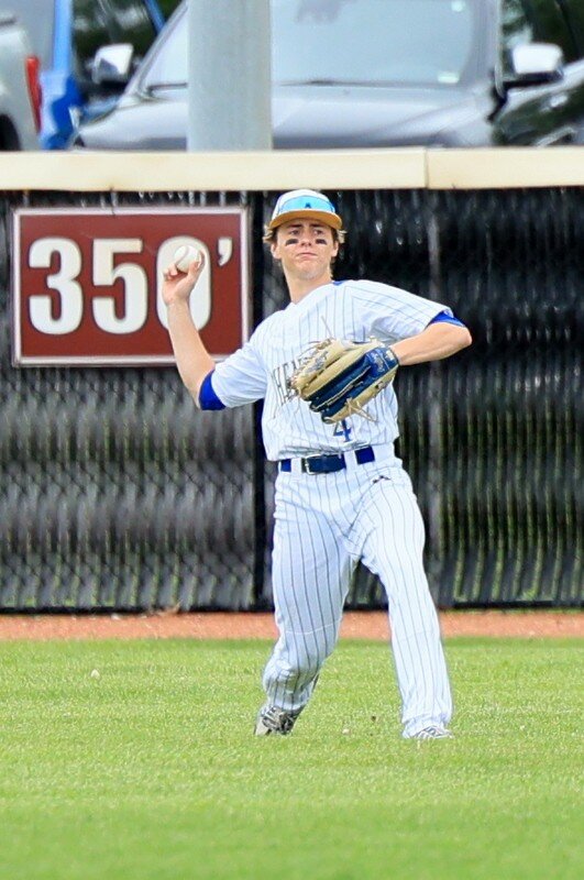 Sophomore center fielder Mason McCarty had a big RBI single and had a pair of hits in the championship game.