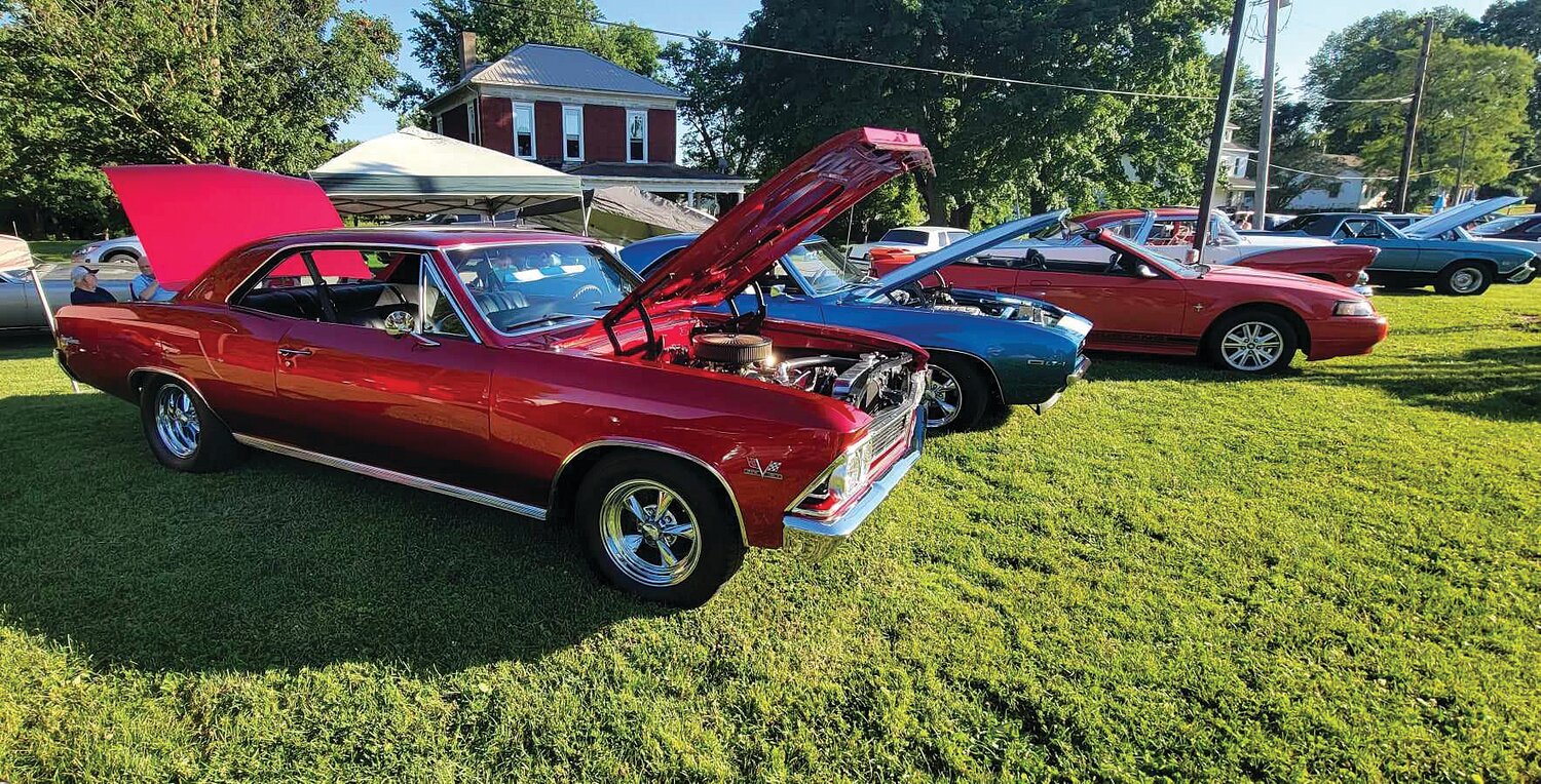 The first summer event at Waveland Town Park is slated for 5:30 p.m. today. A cruise-in will feature classic cars, bikes, fire trucks and other vehicles. All vehicles are welcome with check-in at 5 p.m.