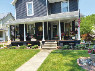 Darlisa and Randy Steele’s home at 1010 W. Main St. has been selected at the Garden of the Month for July by the Flower Lover’s Garden Club.