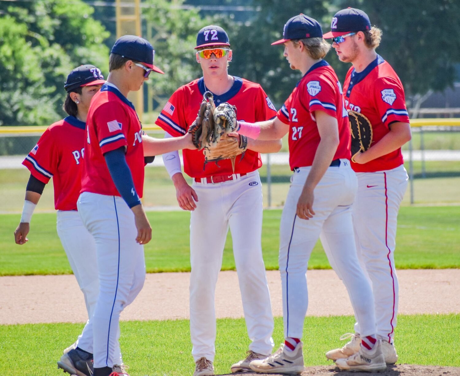 Journal Review File Photo
Crawfordsville Post 72 ends the regular season with an 18-9 record and finished their 15-team tournament as the runner-up this past weekend. Post 72 plays in the Frankfort Regional on Friday against Muncie Post 19 at 5 p.m.