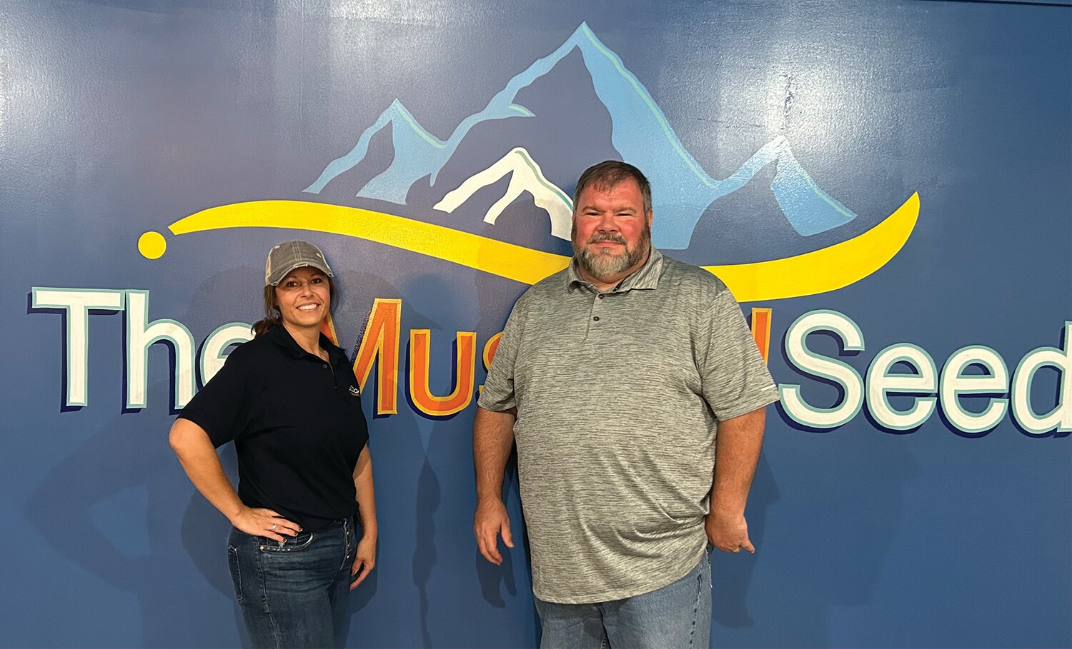 Kayla Todd Denman, left, is the manager of The Mustard Seed restaurant in Waynetown and Steve Covington is the director of Through the Gate.