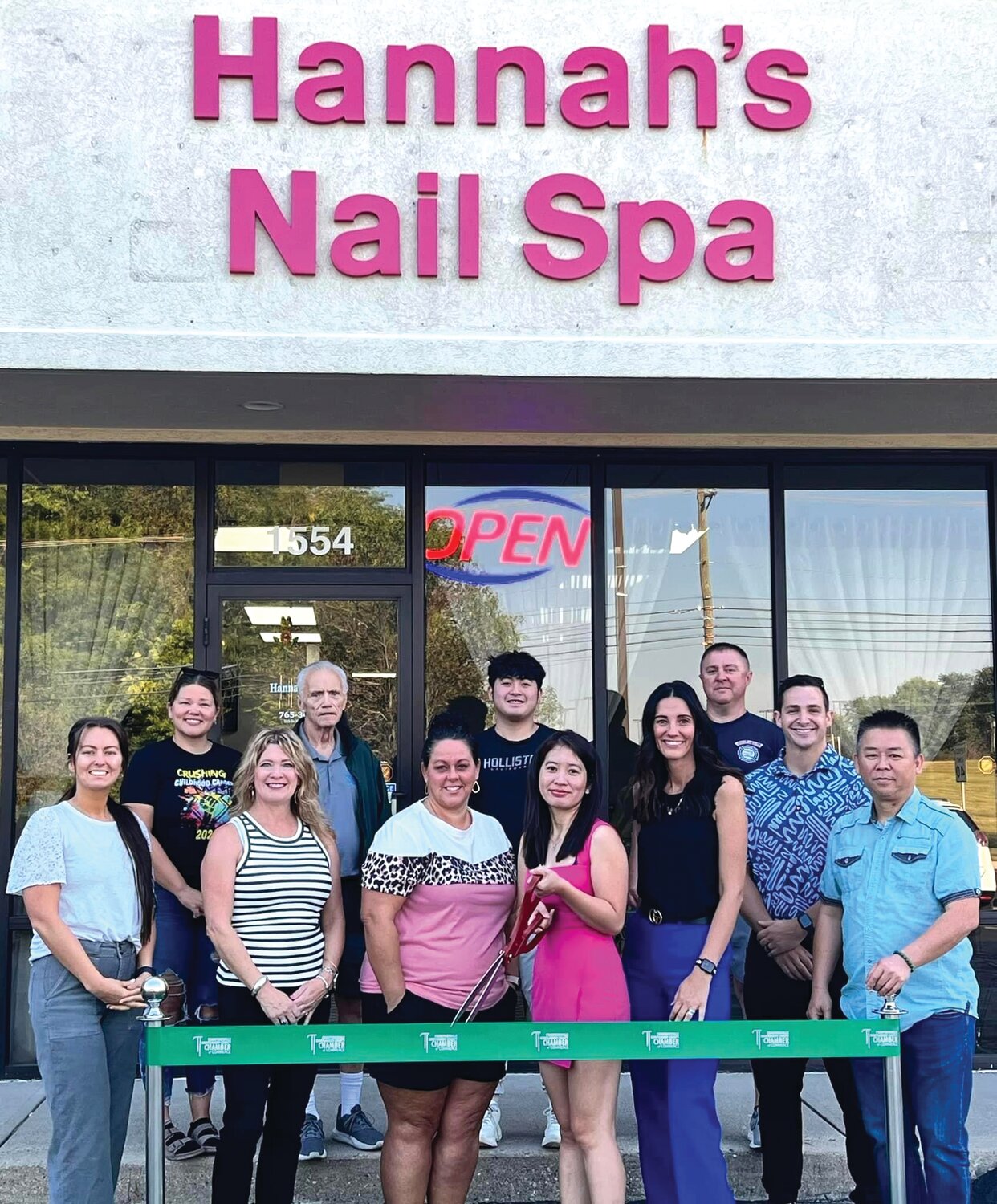 Hannah’s Nail Spa is located at 1554 S. Washington St. They can be reached on 765-307-2271.